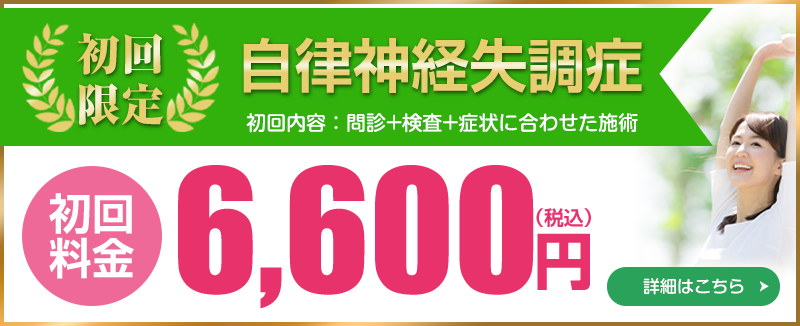 自律神経失調症：6600円